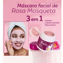 Máscara Facial de Rosa Mosqueta 3 em 1 Rosativ - Abelha Rainha 55g