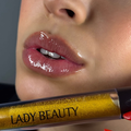 Lip Gloss Volumoso Lady Beauty - Efeito Preenchedor com Ácido Hialurônico