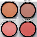 Blush Compacto Fenzza Faces - Super Fininho e Ultra Pigmentado