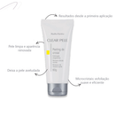 Esfoliante Facial Renovador Peeling de Cristal Clear Pele Abelha Rainha 60g Esfoliação Instantânea Remove Células Mortas