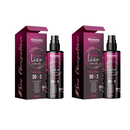 Kit com 2 Spray Protetor Térmico 10 em 1 Capilar Meu liso Minha Vida 200ml CADA Rhenuks